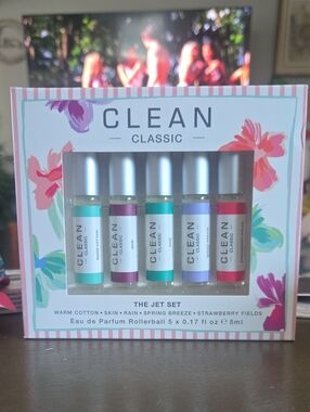 Clean Classic The Jet Set Eau de Parfum Rollerball Set - Multi (5 x 5ml)